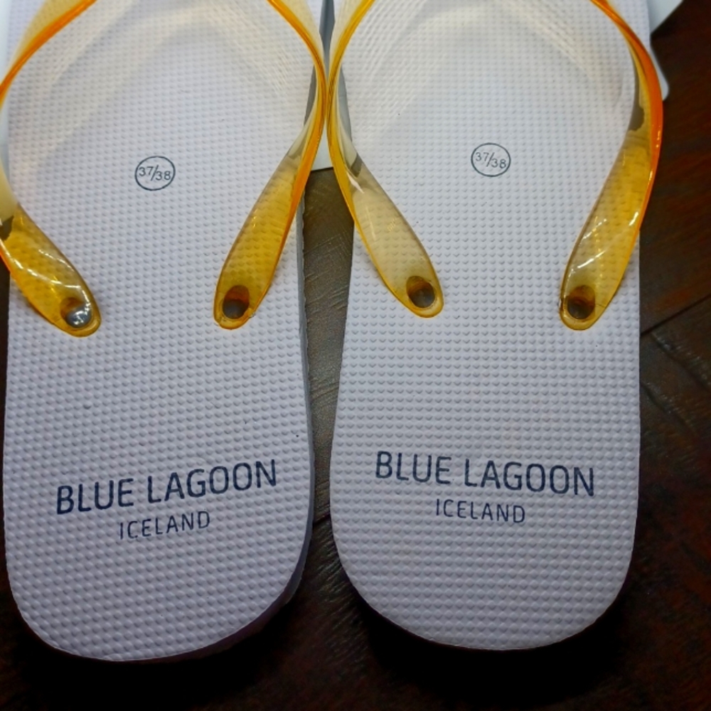 BLUE LAGOON FLIP FLOPS